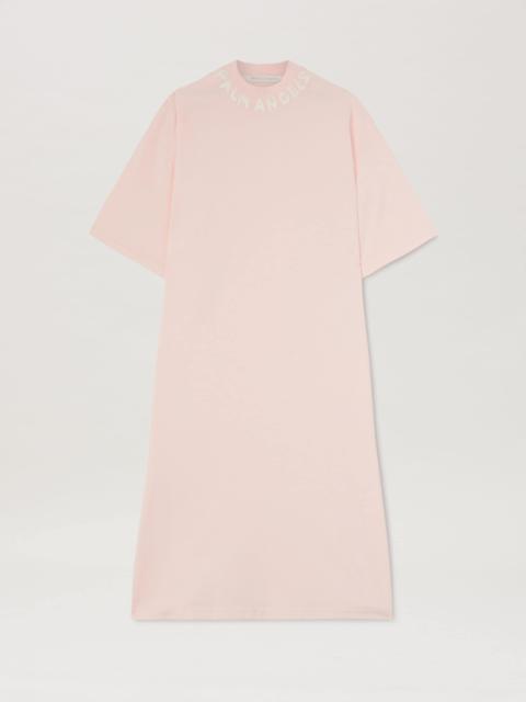 Palm Angels Logo T-Shirt Dress Pink