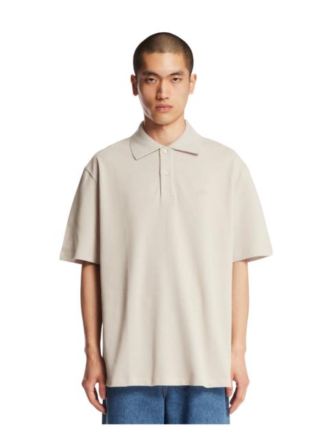 Loewe Gray Cotton Anagram Polo Shirt