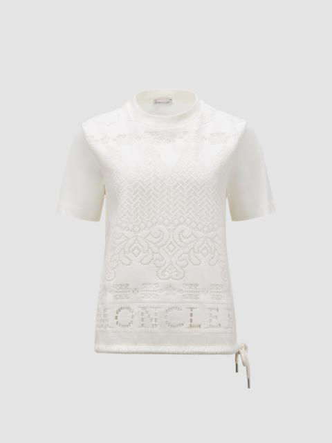 Moncler Cotton Lace T-Shirt