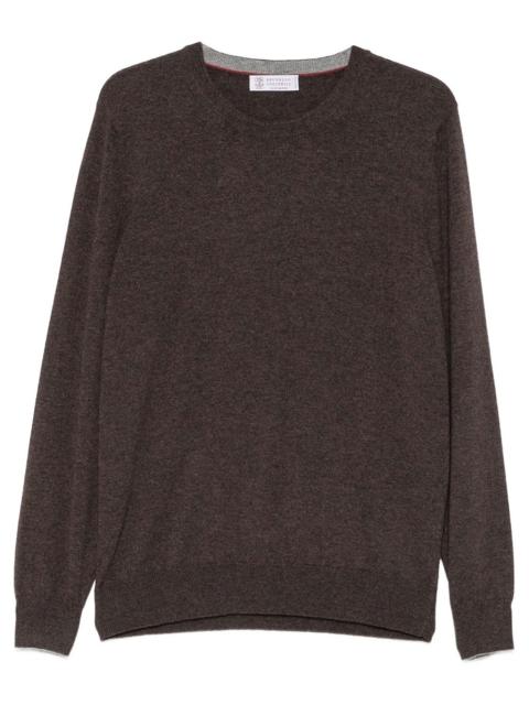 Brunello Cucinelli CREW NECK CASHMERE SWEATER
