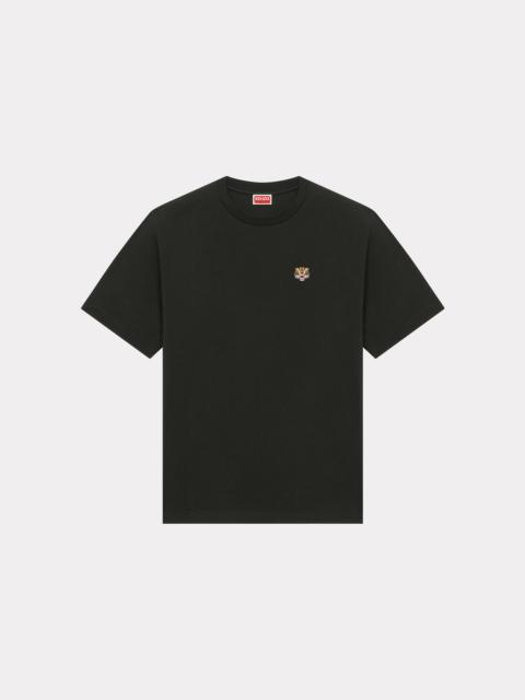 'Lucky Tiger Crest' embroidered classic T-shirt