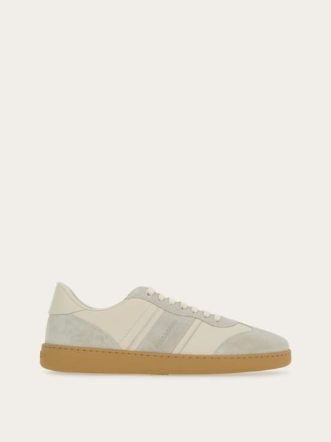 FERRAGAMO Low top sneaker with signature