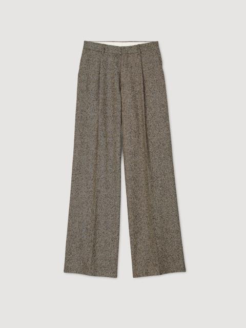 Sandro WIDE-LEG SUIT TROUSERS