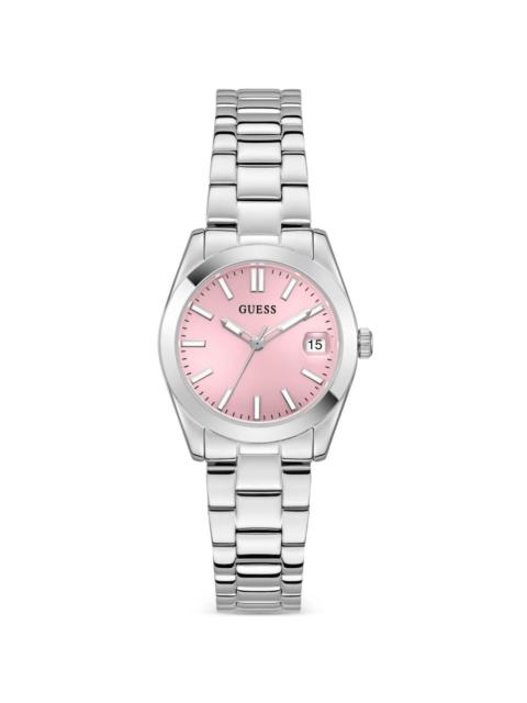 GUESS USA Alice silver-tone 32mm