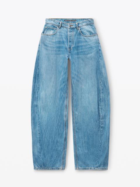 Alexander Wang low-rise rounded oversized jeans