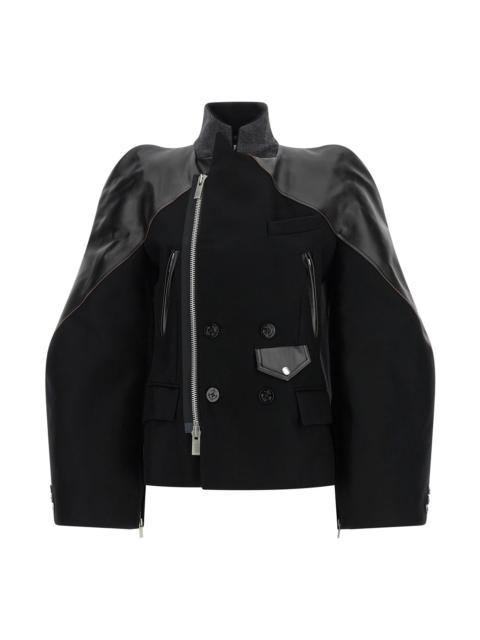 sacai Melton Wool Jacket