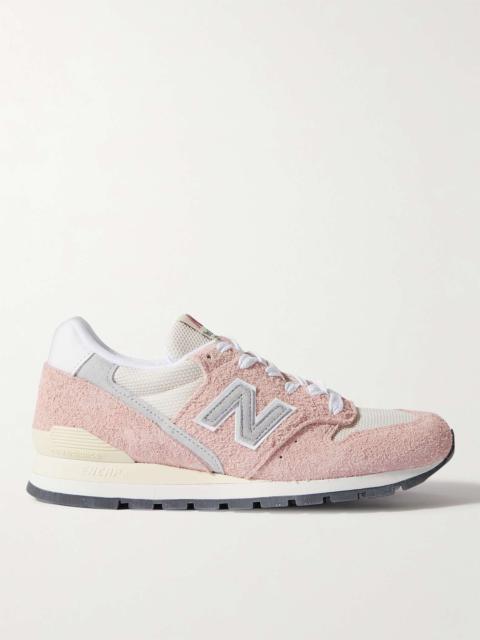 996 Suede and Mesh Sneakers
