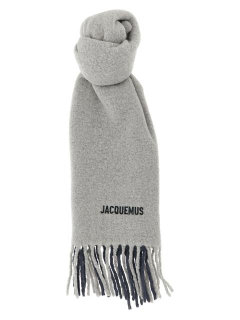 JACQUEMUS Scarf 'L'Echarpe Moisson'