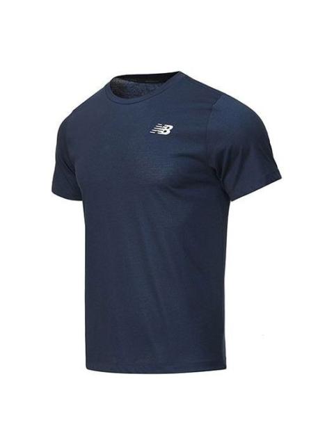 New Balance New Balance Impact Run Short Sleeve Tee 'Blue' AMT11070-ECL