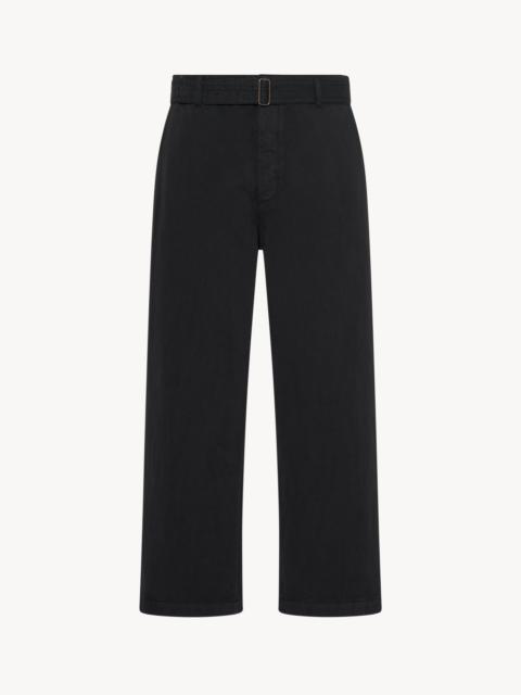 The Row East Pant in Cotton and Linen