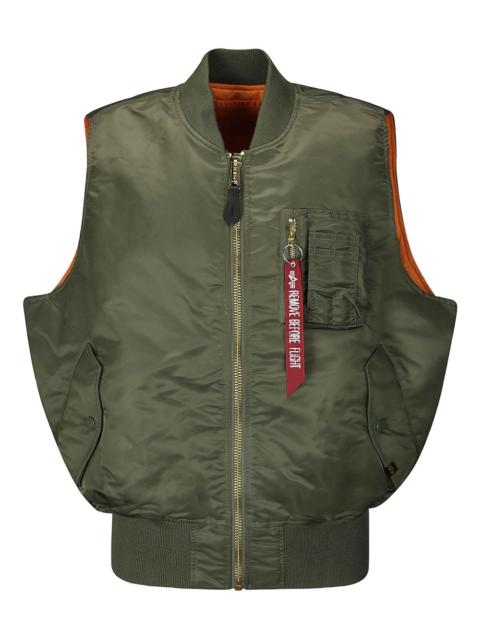 ALPHA INDUSTRIES MA-1 Heritage zip-fastening bomber jacket