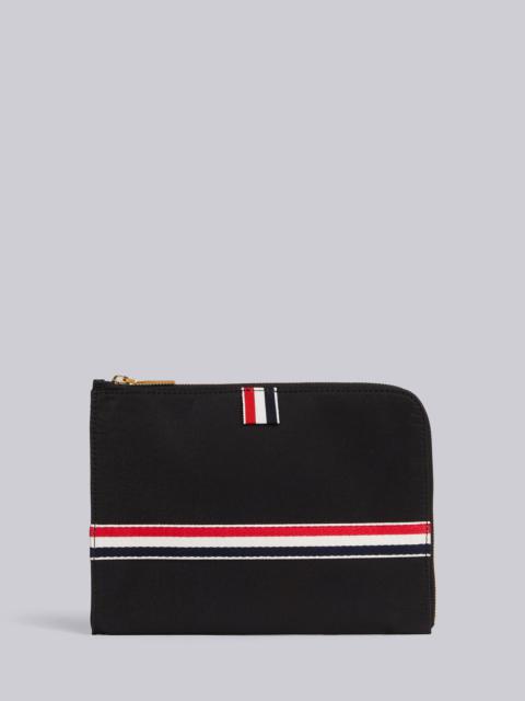 Thom Browne Rwb Webbing Small Gusset Folio