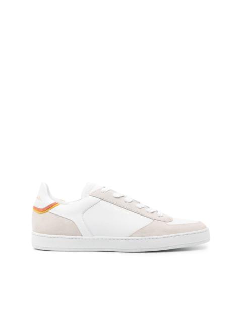 Paul Smith Shadow-stripe leather sneakers