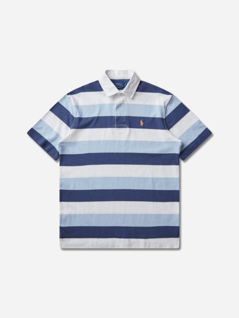 Polo Ralph Lauren Men's Classic Fit Shortsleeve Rugby Shirt Blue