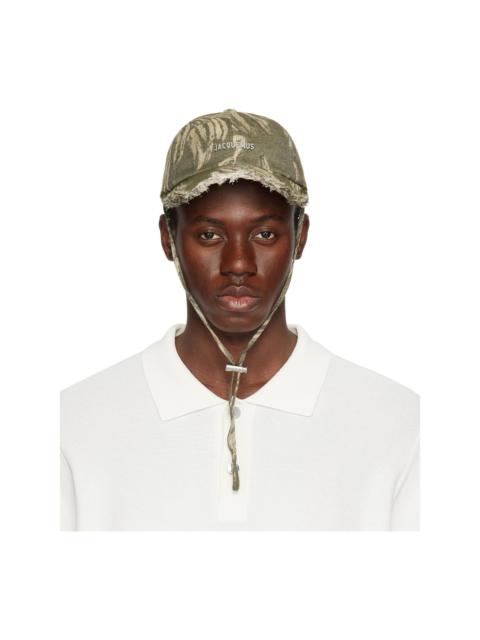 JACQUEMUS Khaki 'La casquette Artichaut' Cap
