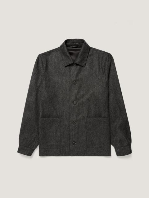 Sunspel Wool Twill Chore Jacket