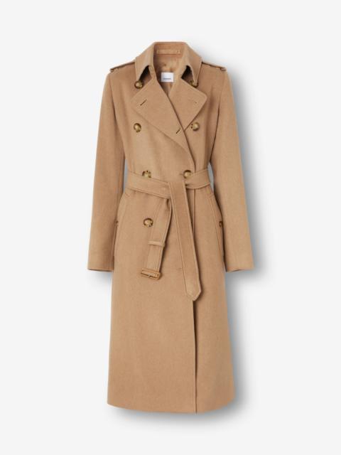 Burberry Cashmere Kensington Trench Coat