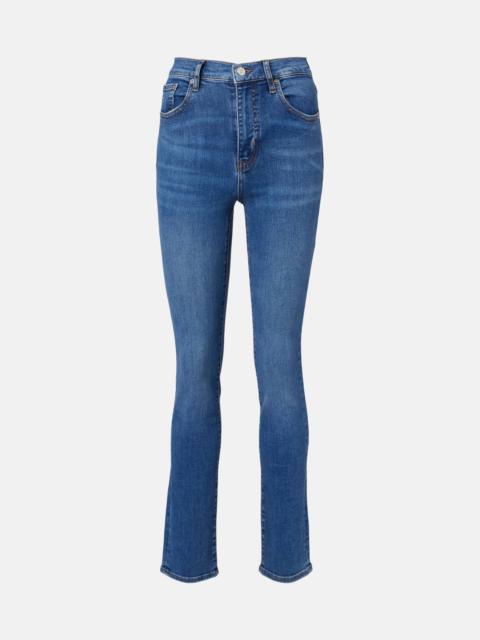 FRAME Pencil high-rise slim jeans