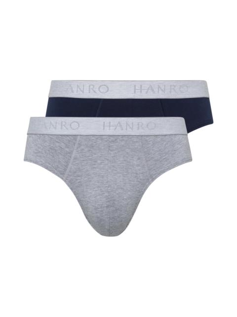 HANRO Cotton Essentials 2-Pack Cotton Briefs