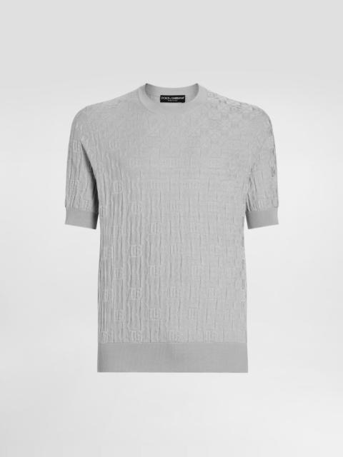 Dolce & Gabbana Silk crewneck pullover