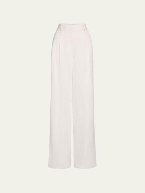 TWP Hudson St Pants in Coated Viscose Linen