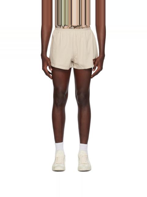 Stockholm Surfboard Club Beige Short Shorts