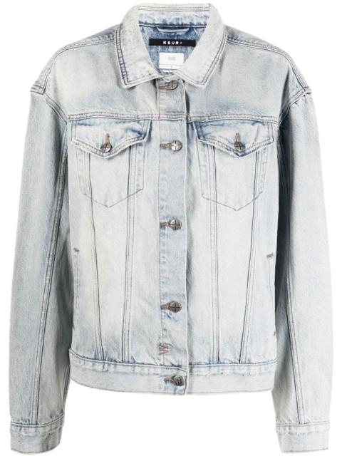 Ksubi oversized-cut denim jacket