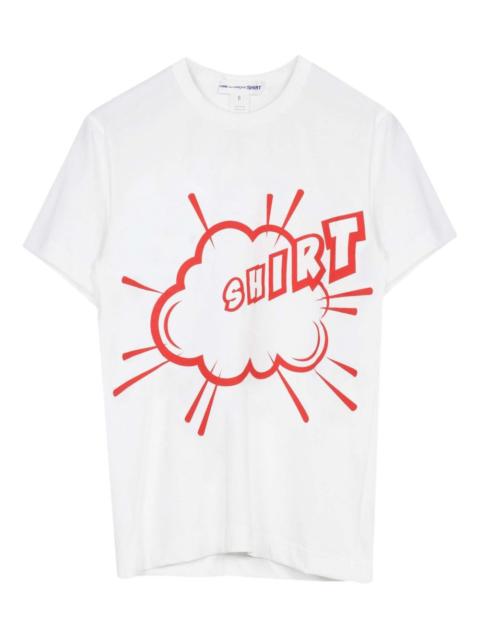 Comme des Garçons SHIRT print T-shirt