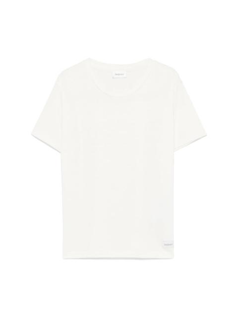 SAINT LAURENT logo-tag T-shirt