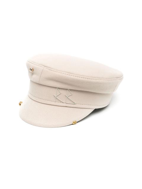 RUSLAN BAGINSKIY logo plaque baker boy cap