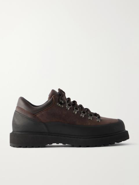 Diemme Cornaro Gomma Rubber-Trimmed Waxed-Leather Hiking Boots