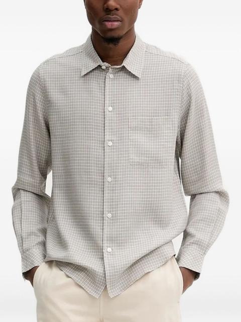 SAMSØE SAMSØE checked long-sleeve shirt