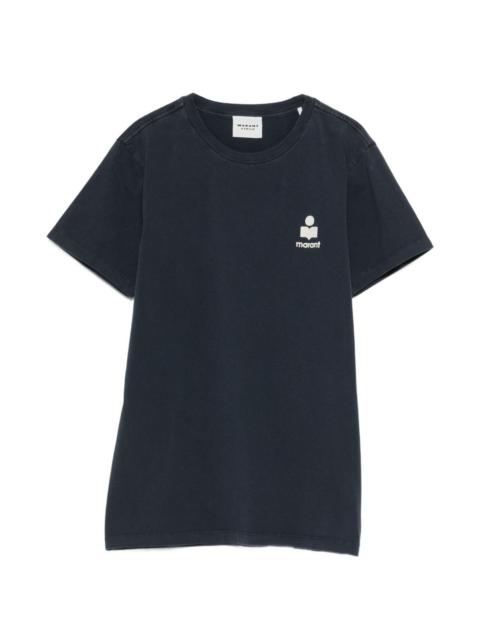 Isabel Marant Étoile Aby logo-embroidered T-shirt
