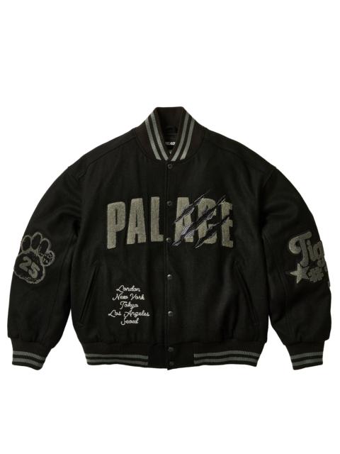 PALACE TORA TORA VARSITY JACKET BLACK