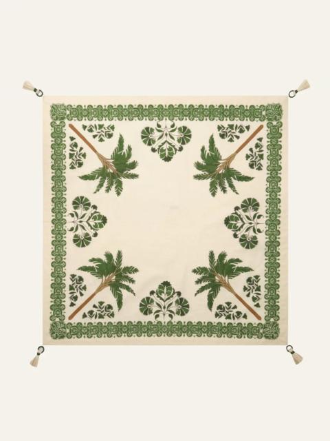 Johanna Ortiz Suzani Amazónico Napkins in Green Set of 4