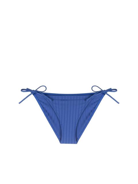 Punch side-tie bikini bottoms