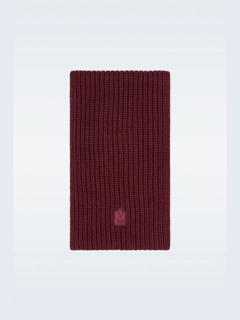 MACKAGE NELL Rectangular merino wool scarf
