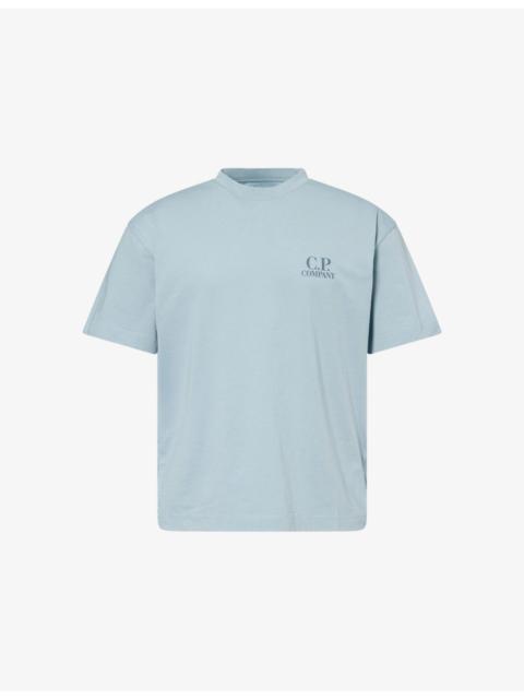 C.P. Company Logo-Print Cotton T-Shirt