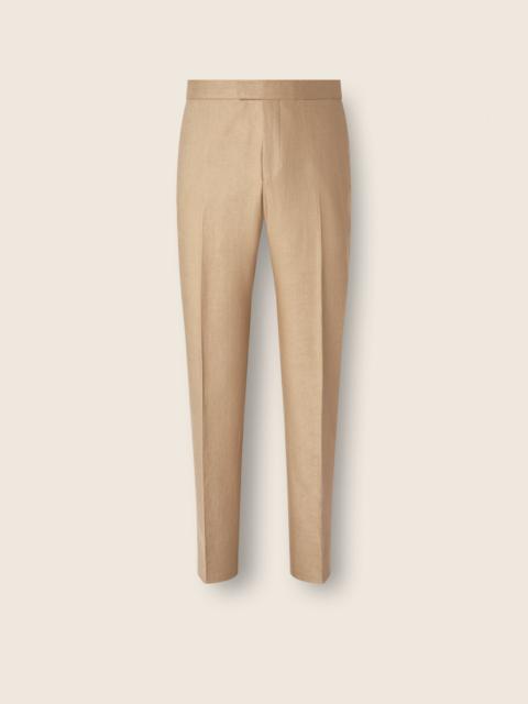 ZEGNA BEIGE OASI LINO PANTS