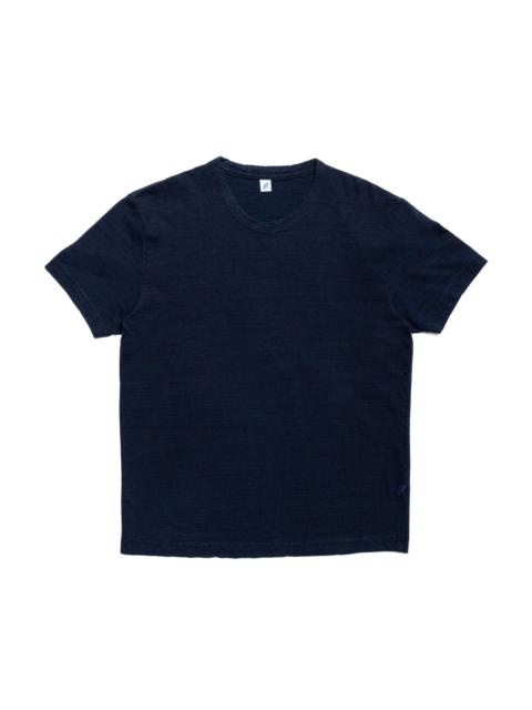 Pure Blue Japan Natural Indigo Hand Dyed T-shirt