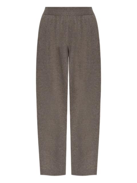 LISA YANG elastic-waistband cashmere trousers