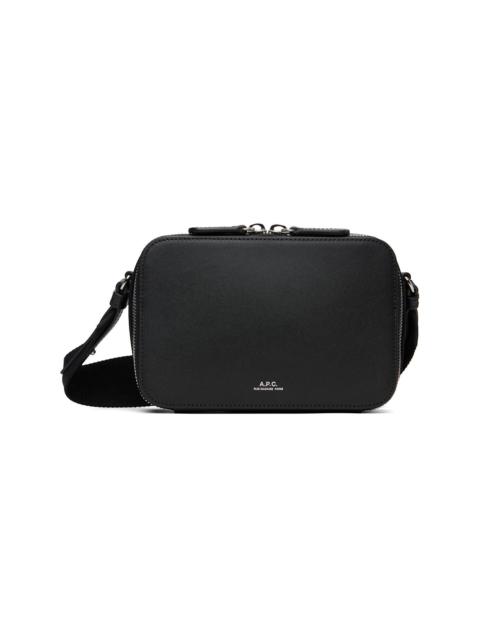 A.P.C. Black Soho camera bag