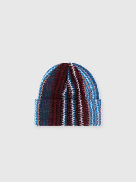 Missoni Chevron wool blend beanie