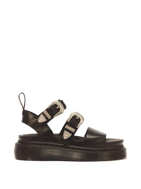 Dr. Martens Gryphon Quad Leather Gladiator Platform Sandals