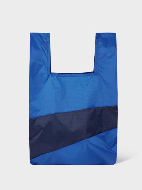 Blue & Navy 'The New Shopping Bag' by Susan Bijl - Large