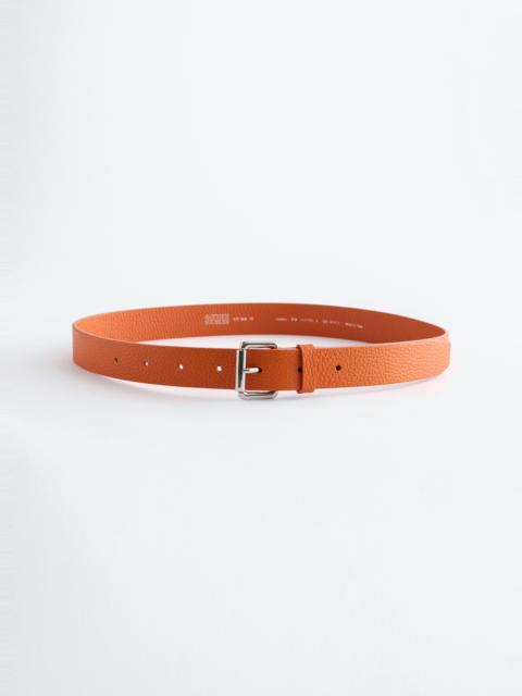 & Other Stories Textured Leather Belt