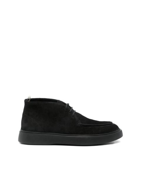 OFFICINE CREATIVE suede lace-up boots