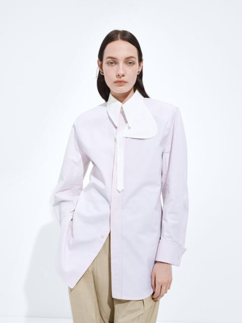Bottega Veneta Cotton Oxford Belted Shirt