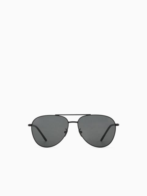 GIORGIO ARMANI MEN’S AVIATOR SUNGLASSES