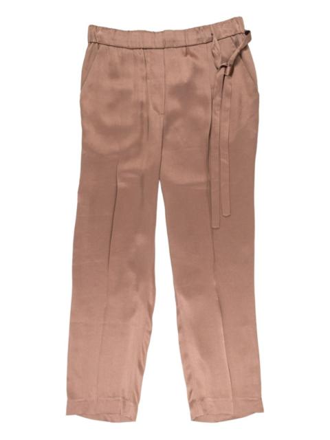 Brunello Cucinelli elasticated-waistband trousers